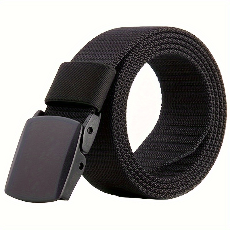 

Simple Tactical Belt Vintage Casual Outdoor Waist Belts Automatic Buckle Belt Jeans Dress Pants Accessories For Women Men