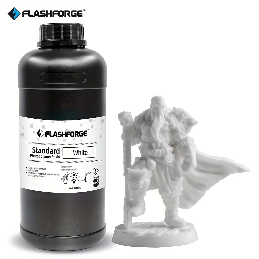 

Flashforge 3d 1kg(2.2lbs), Lcd Uv--curing 405nm Photopolymer For Lcd 3d , Low And