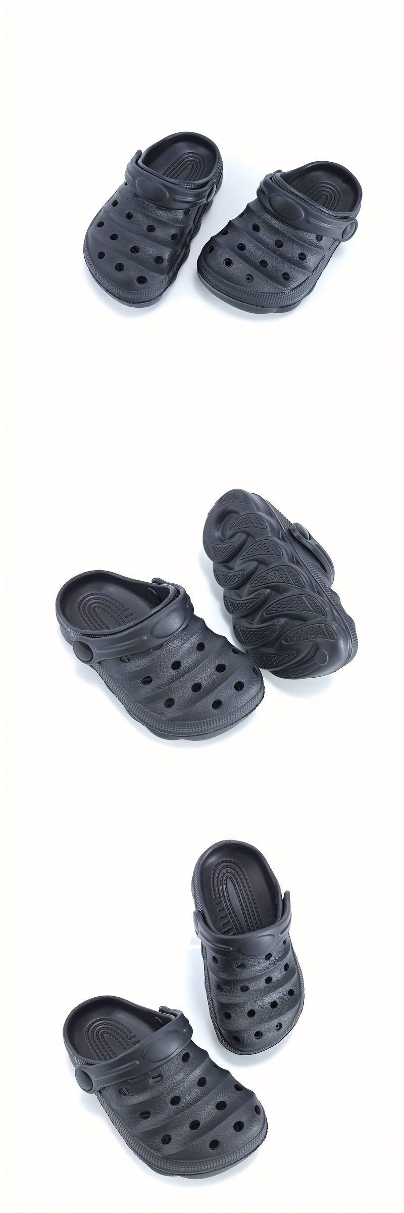 Casual Solid Color Breathable Clogs For Girls, Quick Drying Lightweight Anti Slip Clogs For Indoor Outdoor Beach Pool, Summer