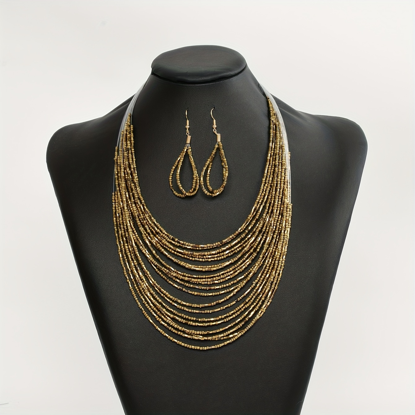 

Multilayer Necklace And Set, , Non-plated For Women, For And - 3 Set