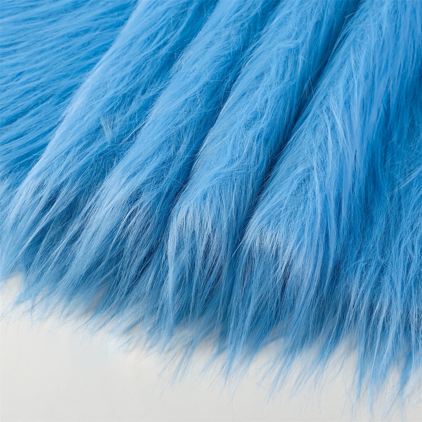 1 Piece Of 25*50cm Long Pile Plush Fabric Sewing Material Internet Celebrity Background Cloth Pet Supplies Diy Home Decor