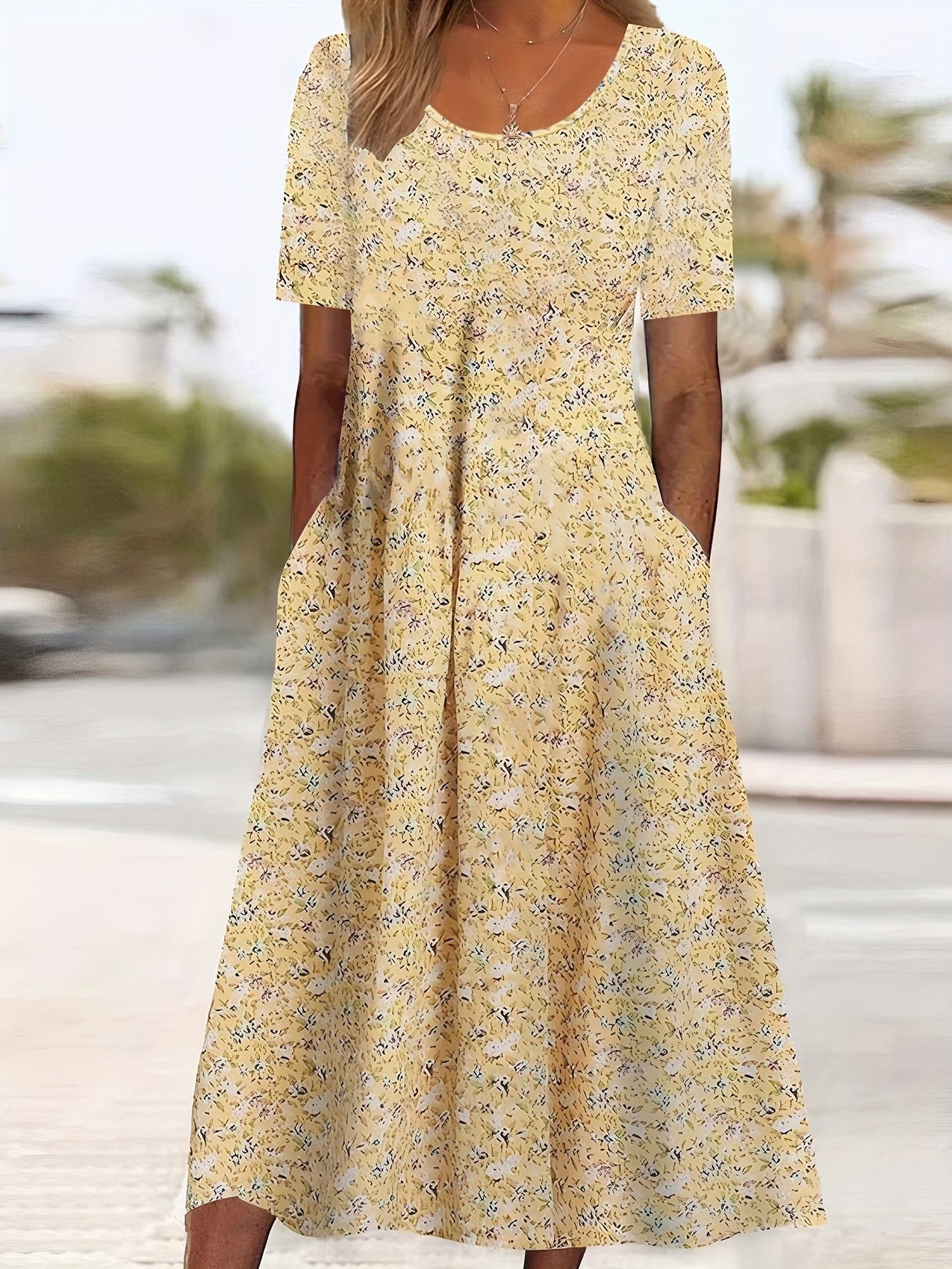modest summer dresses for women sold on Temu United States