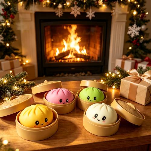 new 2026 transformable bread ball perfect as a gift for halloween thanksgiving or christmas suitable as a giveaway soft and squeezable toy 4pcs set colors random