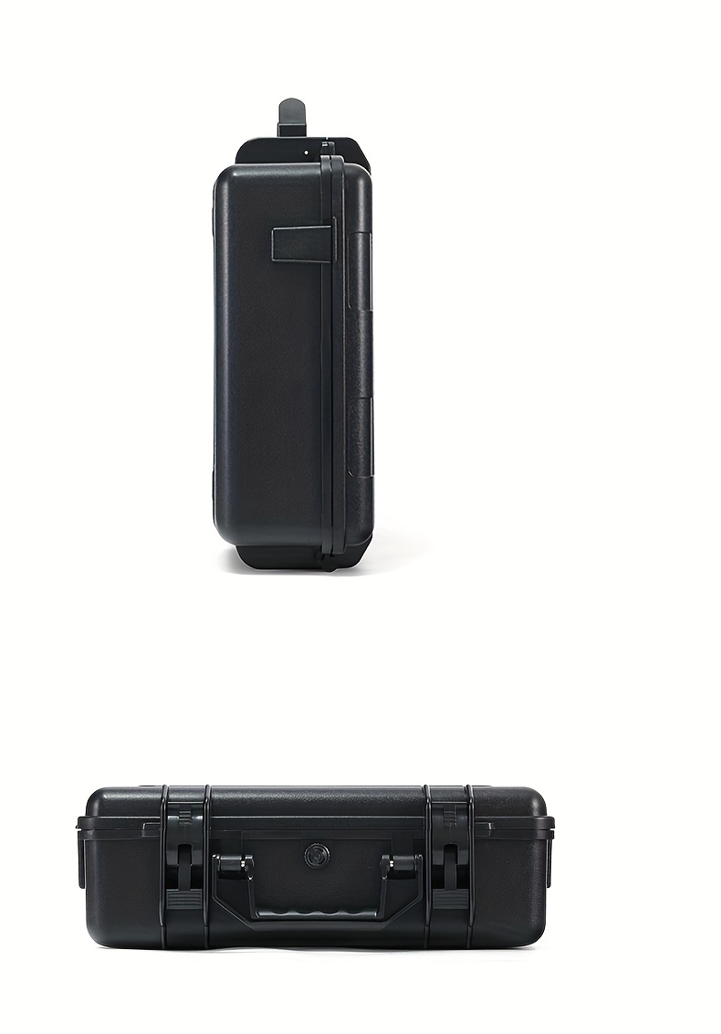 dji   4   storage case scratch resistant durable pvc   protective box with multi functional organizer ergonomic handle secure closure for 3 camera   black   storage case   scratchresistant material Product details 12
