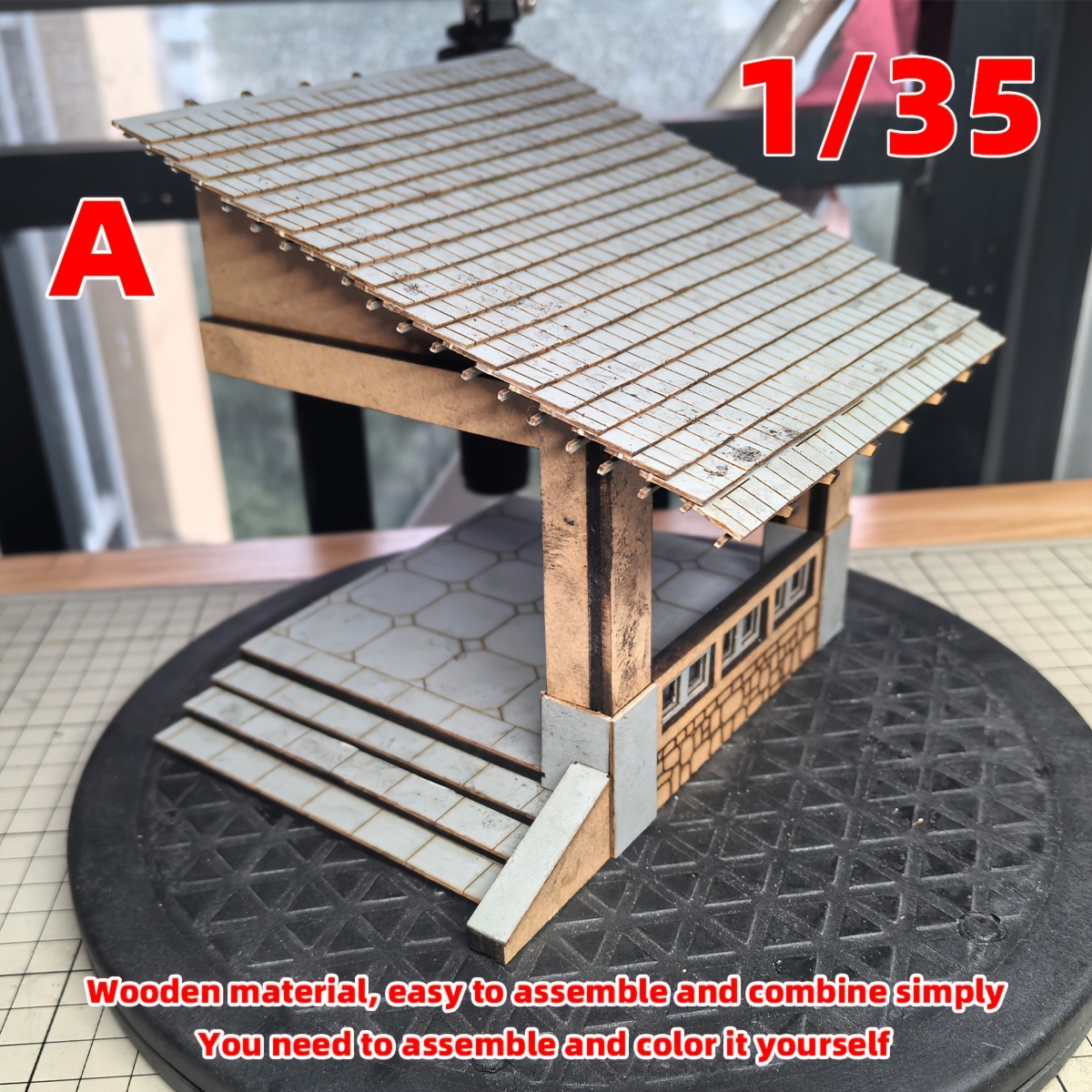 Assembly Architectural Model Sand Table Pavilion Kit