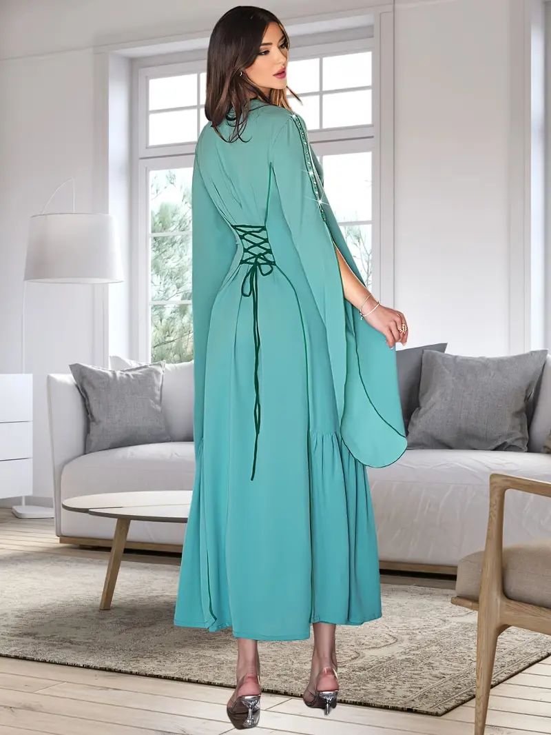 elegant solid color long abaya women 100 polyester woven - Temu Mauritius elegant solid color long abaya women 100 polyester woven - Temu Mauritius
