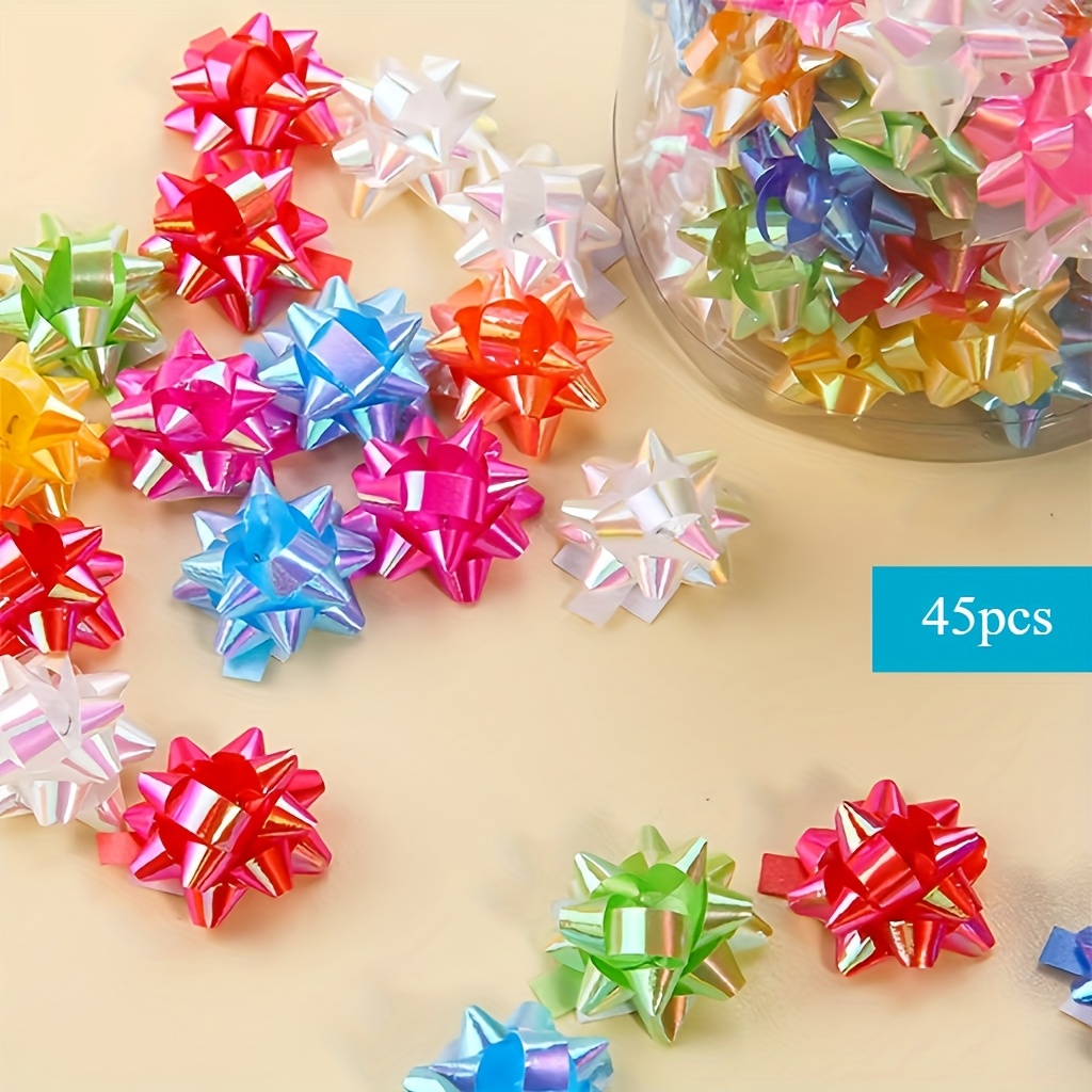 Sticky Plastic Flowers - Gift Wrapping, Suitable For Occasions