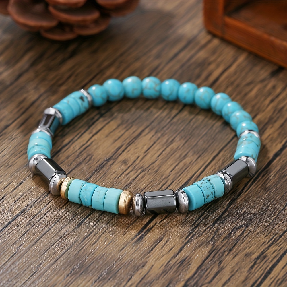 Handcrafted Natural Stone Bracelet For Men - Exquisite Gift For Men, Men's Jewelry Accessory