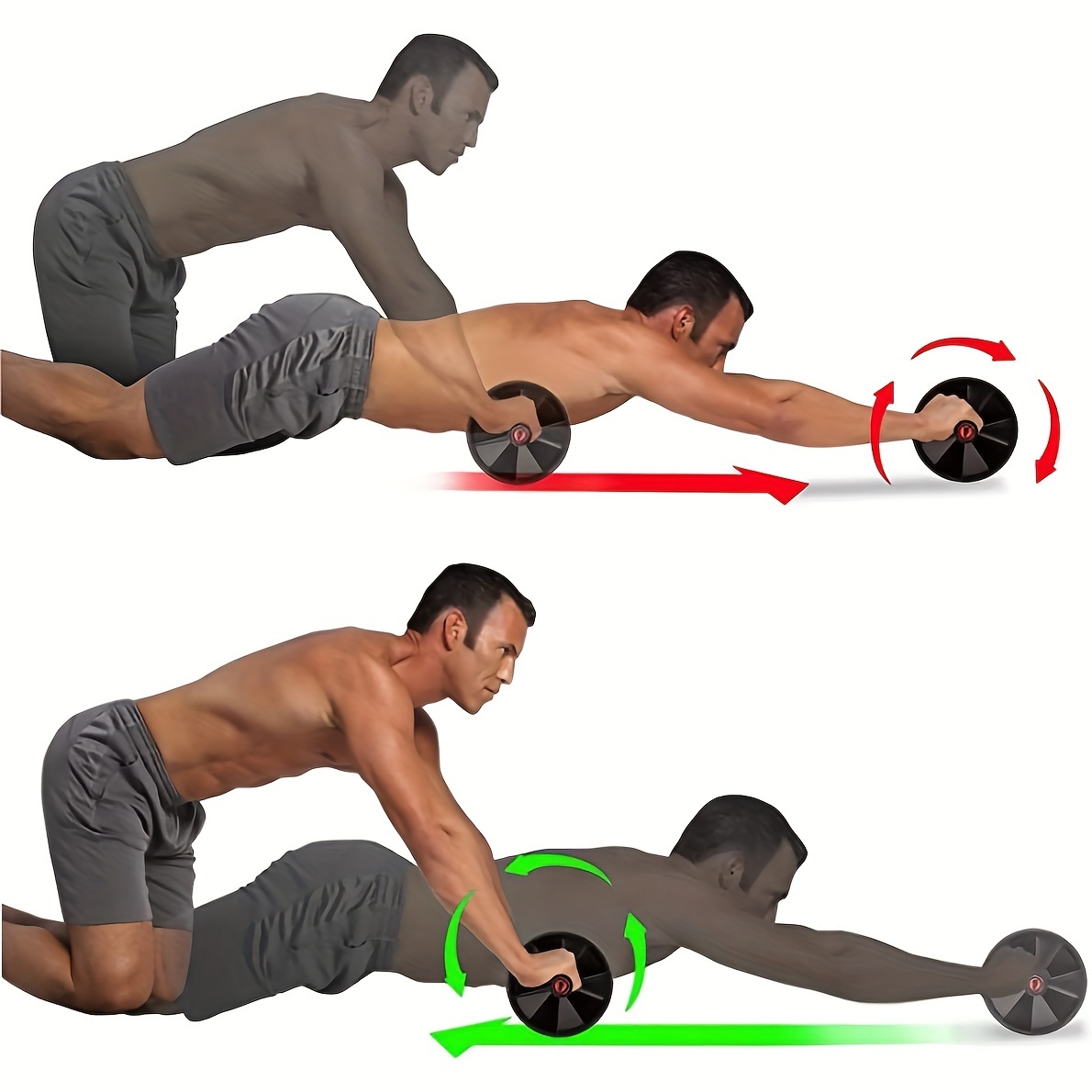 Abdominal Workout Wheel for Home Gym Fitness Core Strength Training