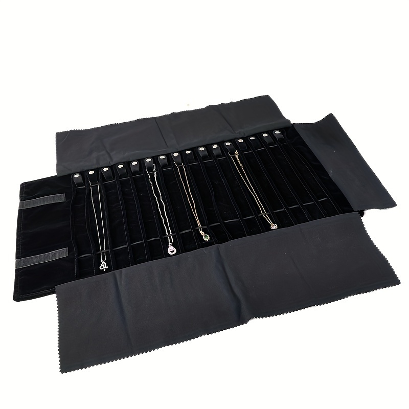 

& Jewelry Organizer With Straps - Artisanal Jewelry Storage For Necklaces And Bracelets