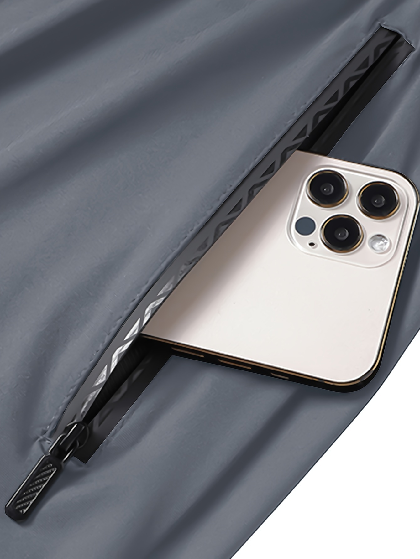 men's casual sports shorts made elastic fabric - Temu - Color : Khaki Style 1 - Size : L