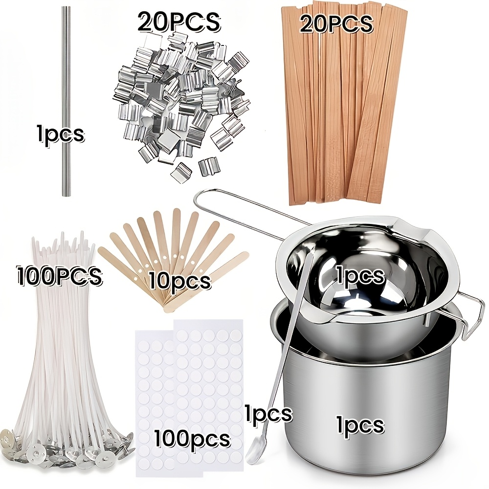 Blingfun Candle Making Kit, Includes Wax And Candle Wicks, Wick Stickers & Holder, Wick Centering Tool, For Scented Candle Making And Wax Crafts
