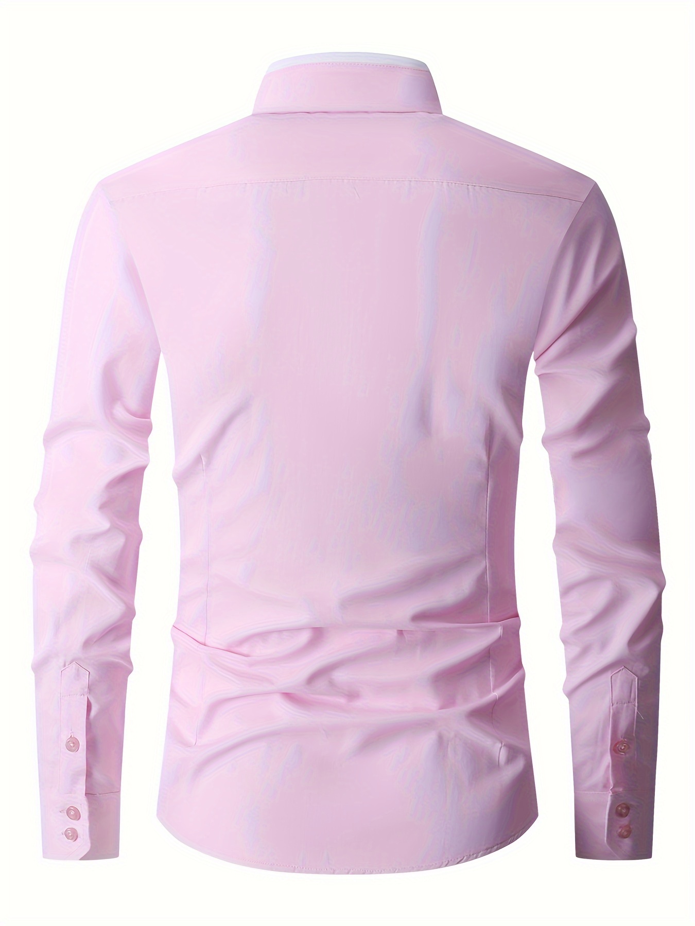 Chemise À Manches Longues Pour Homme, Idéale Pour Les Occasions Formelles Et Professionnelles, Cadeau Parfait Pour Les Hommes détails 11