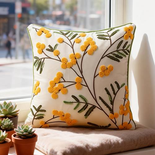 decorativa primaverile 1 pz, su tela, decorazione per la casa per e soggiorno, fiori estivi
