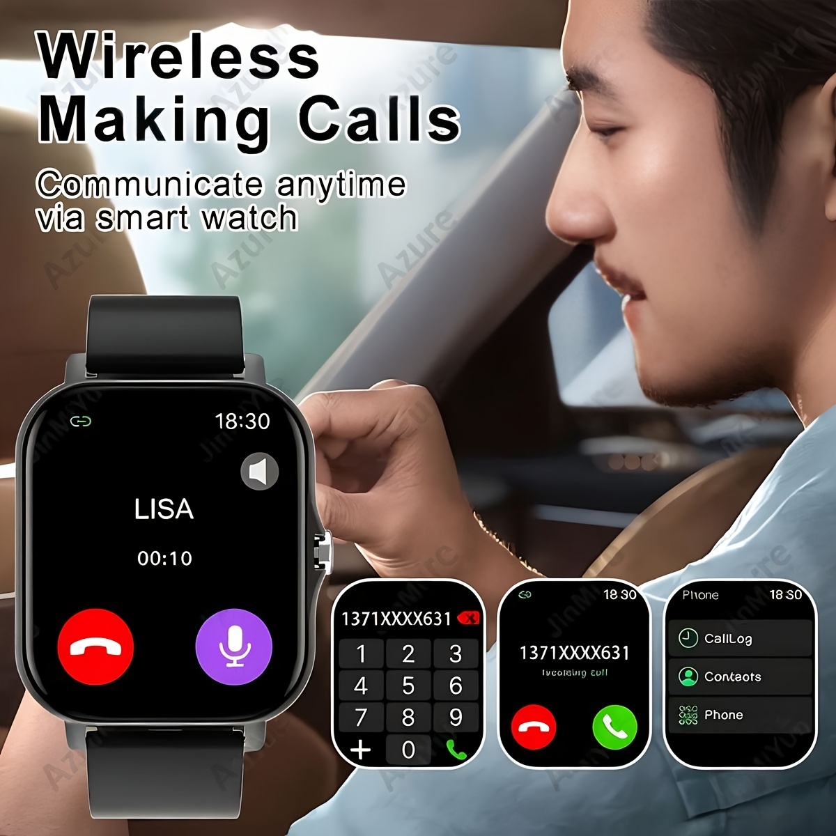 25 New Fashion Smart Watches, HD Display Unisex with Wireless Call Alerts & Music Playback for All Sports Modes - Ideal Gift Suitable for Android and iPhone, Ultra Smart Watch, Small Smart Watch, Ultra Thin Smart Watch