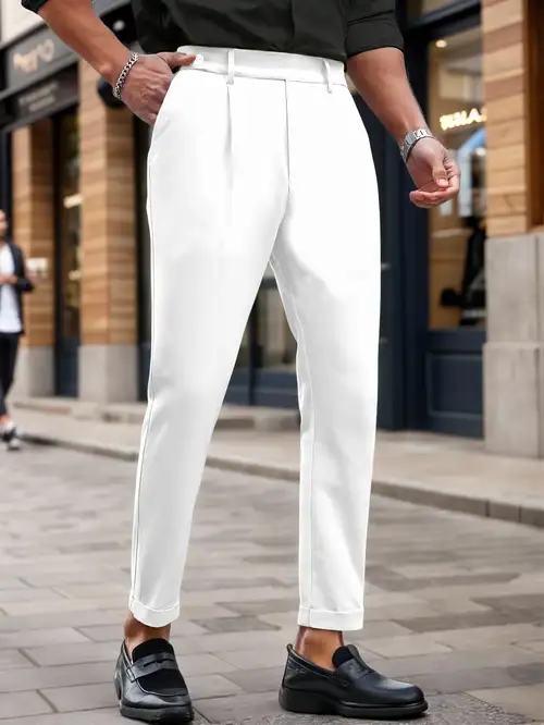 dress pants white for men Irish Linen Pant Some men simply dont know how to dress but when you do White Pants for Men |