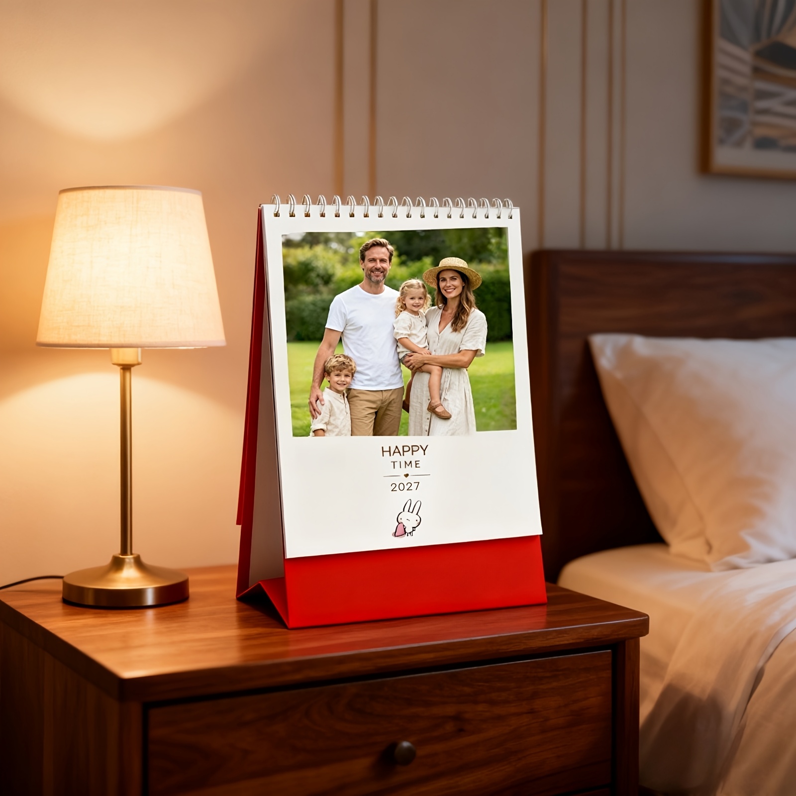 TEMU Personalized 2027 Photo Calendar - Monthly Planner With Custom Photos, Personalized Keepsake For Christmas, New Year, Couples, , Office Staff,