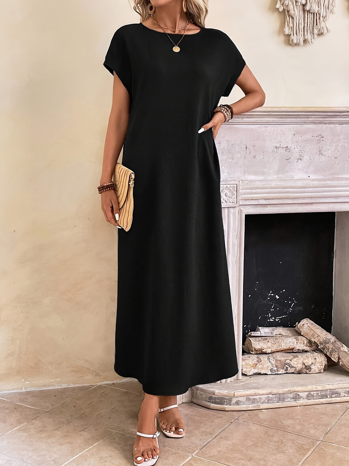 chinese dress ladies Tall T-Shirt Maxi Dress