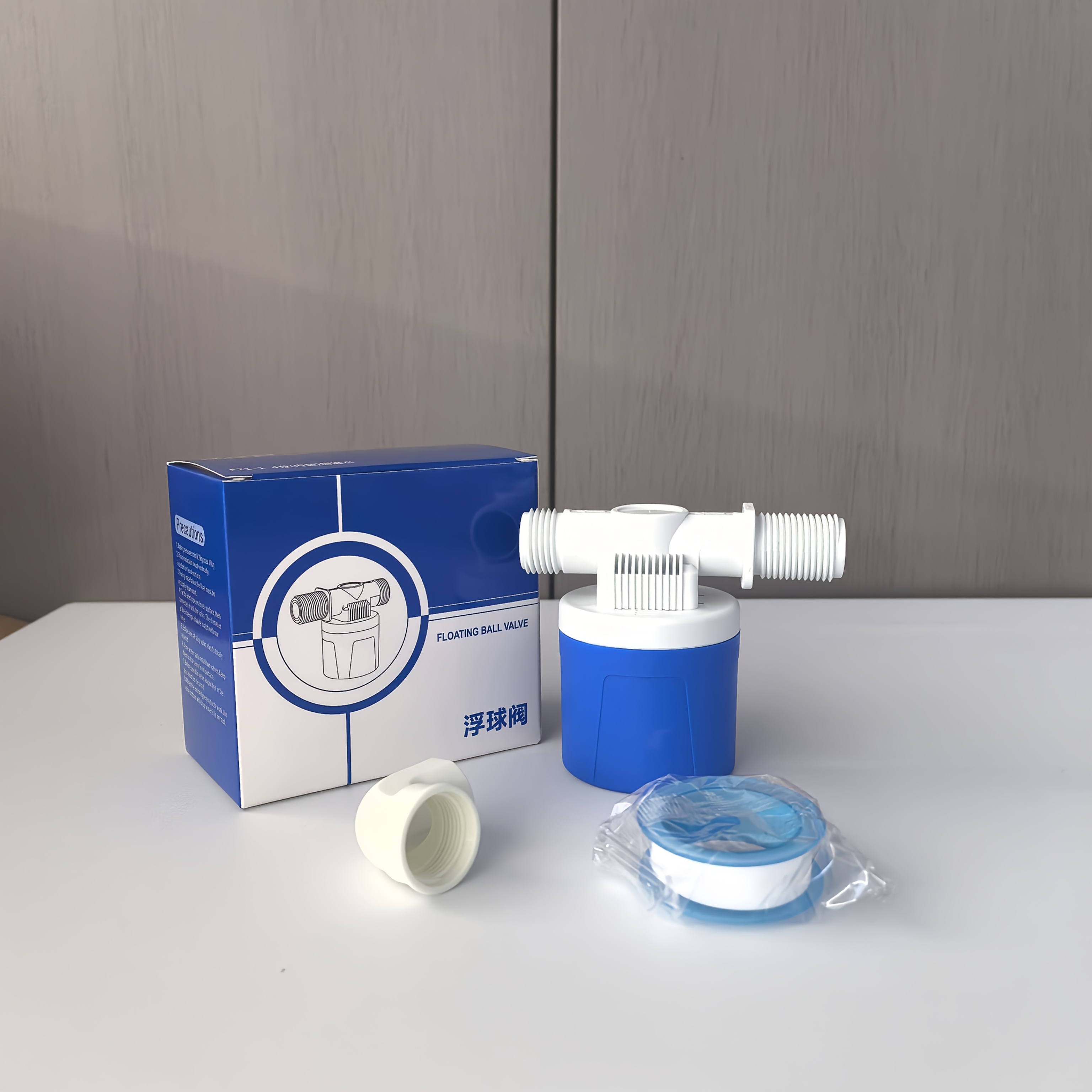 TEMU 1pc 1/2" Upper Water Inlet/side Water Inlet Fully Automatic Water Level Control Float Valve 1/2" Auto Shut Off Mini Float Valve No Electricity