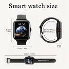 high definition full touchscreen smart watch is unisex supports wireless calls and message notifications features multiple sports remote photography music customizable watch face wallpapers and is compatible with android and iphone devices this multifunctional watch allows for making and receiving calls along with notification features suitable for everyone