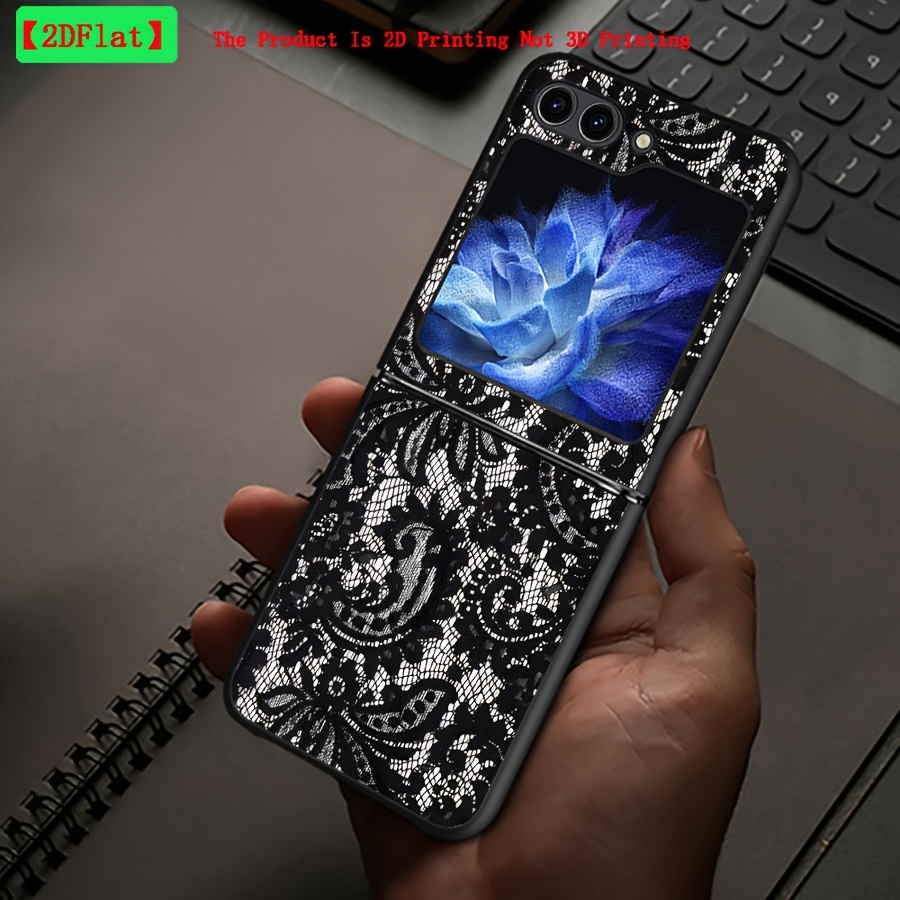 TEMU Coque de téléphone : Coque de téléphone plate 2D pour for Samsung for Galaxy ZFLIP7 Z Flip 3/4 Z Flip 7 6 5 4 3 ZFlip 5G Z Flip 5/6, coque