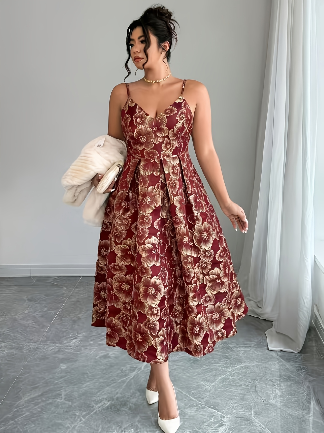 plus size dinner dress in malaysia plus size plus size womens jacquard wedding guest dress
