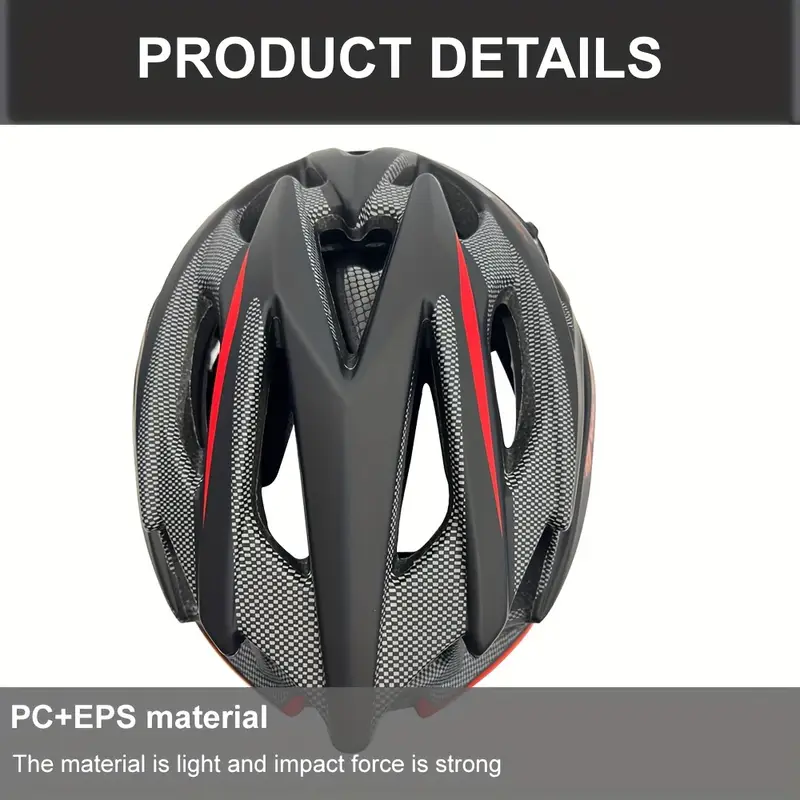 moon ultralight cycling helmet with removable visor black red adjustable multi use for road mountain biking unisex adult uncharged unisex cycling gear modern helmet design adjustable strap helmet details 13