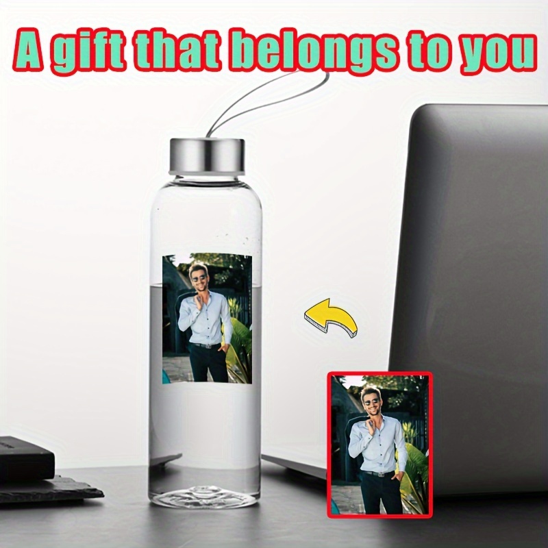 

Customizable 300/400/500ml Sports Water Bottle With Seal, Portable Pc Material, Uncharged, Ideal For Outdoor, Travel, And Student Use - Christmas, , Thanksgiving, New Year, Valentine's Day Gifts