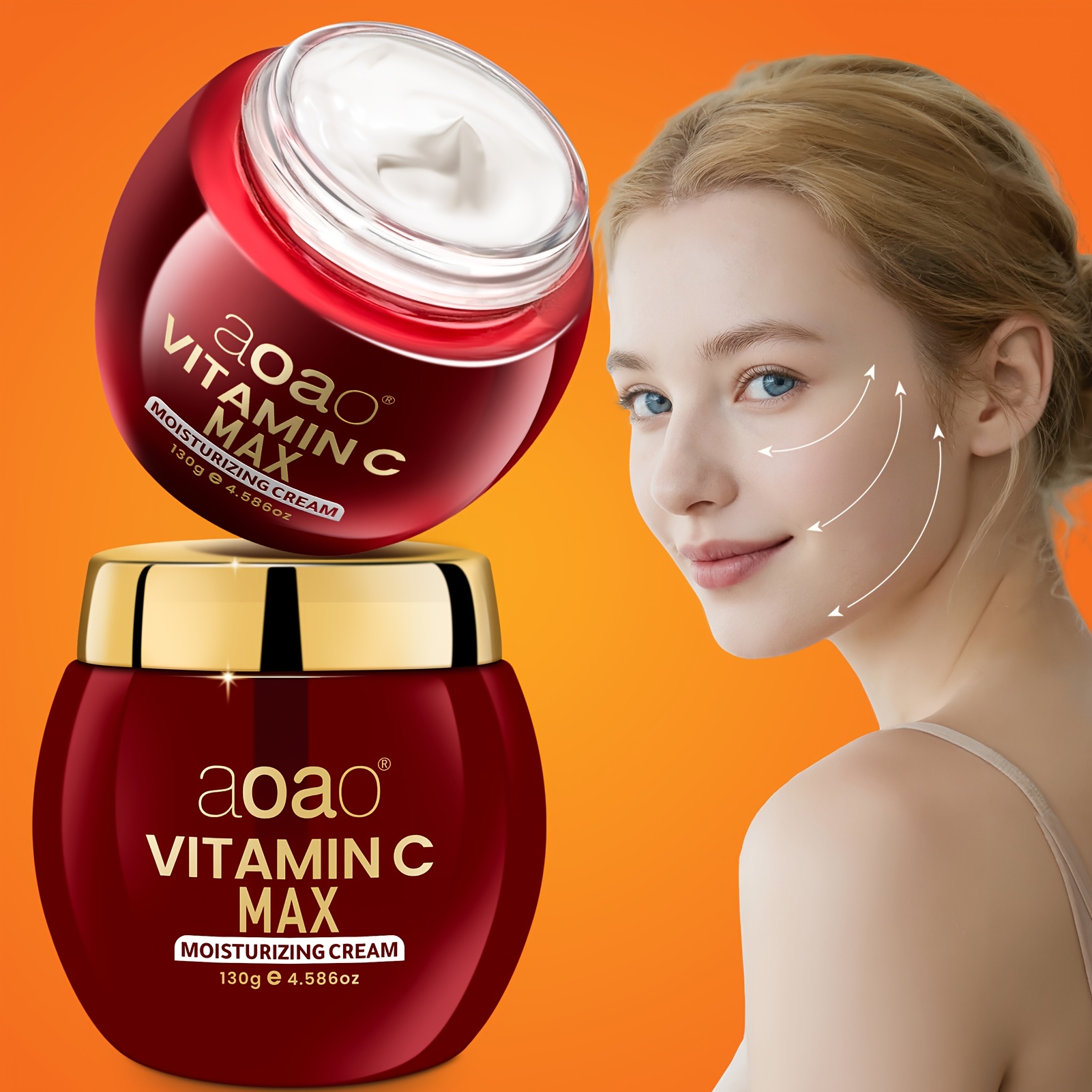 Vitamin C MAX Facial Moisturizing Cream with Niacinamide & Peptide