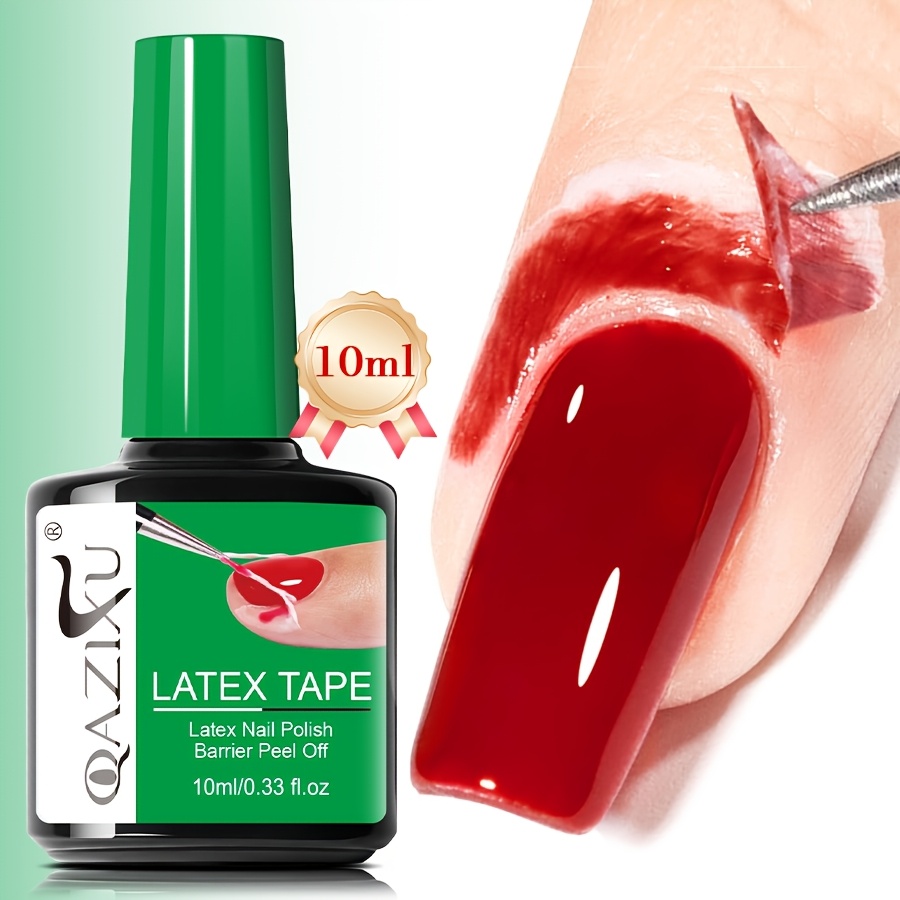 Image of 10ml Peelable Nail Protector: Features Edge Latex Barrier For Anti Overflow, Cuticle And Nail Polish Spill Prevention, For Easy Nail Art And Nail Polish Application.