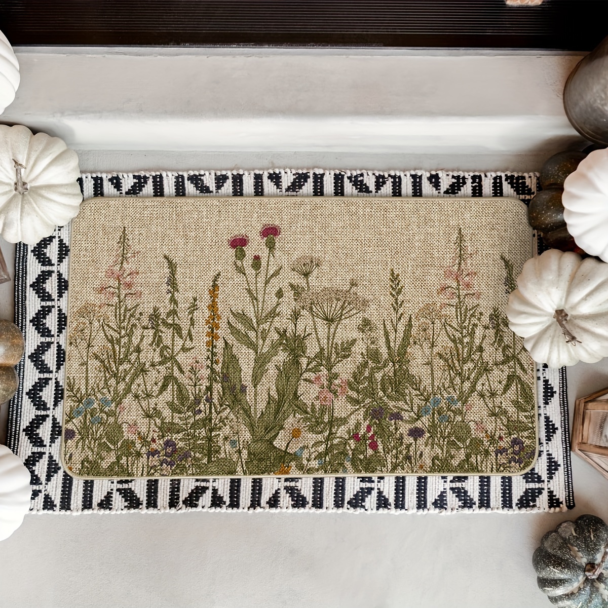 

Sm:)e , Summer Home Decor Low- Switch Rug Mat Mat For