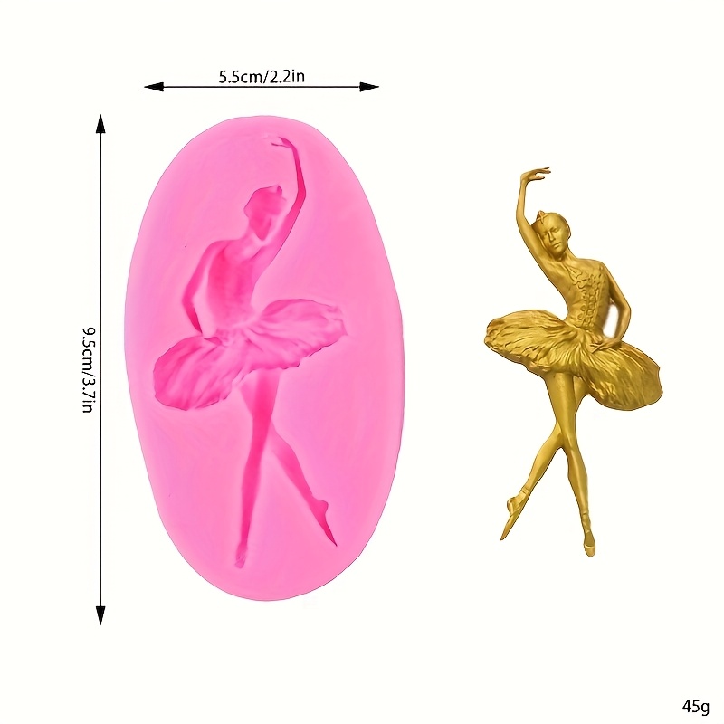 E-shop Geburtstagskerzen-Einfügungsform in Form Balletttänzers, Valentinstag, Geburtstagsgeschenk-Bastelarbeit, künstlerisches Tanzgeschenk,