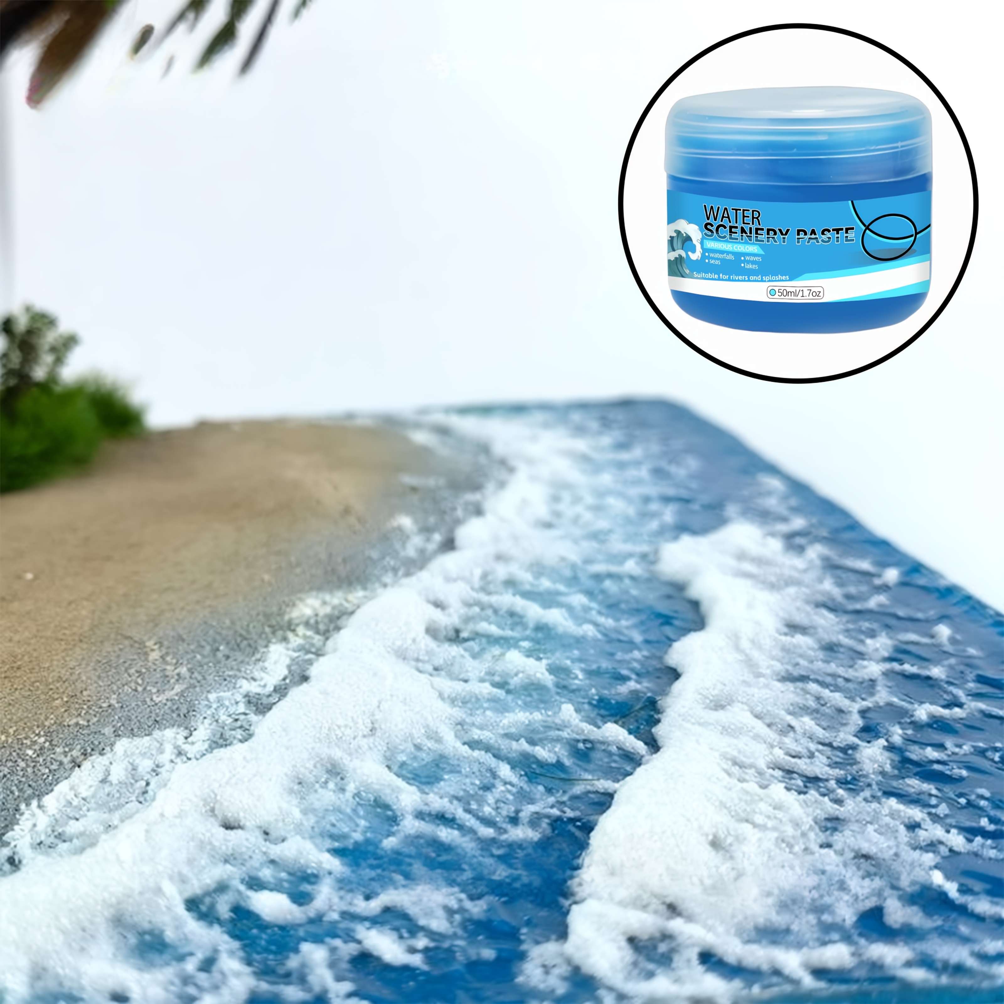 50ml model scene water feature paste water ripple - Temu Mauritius