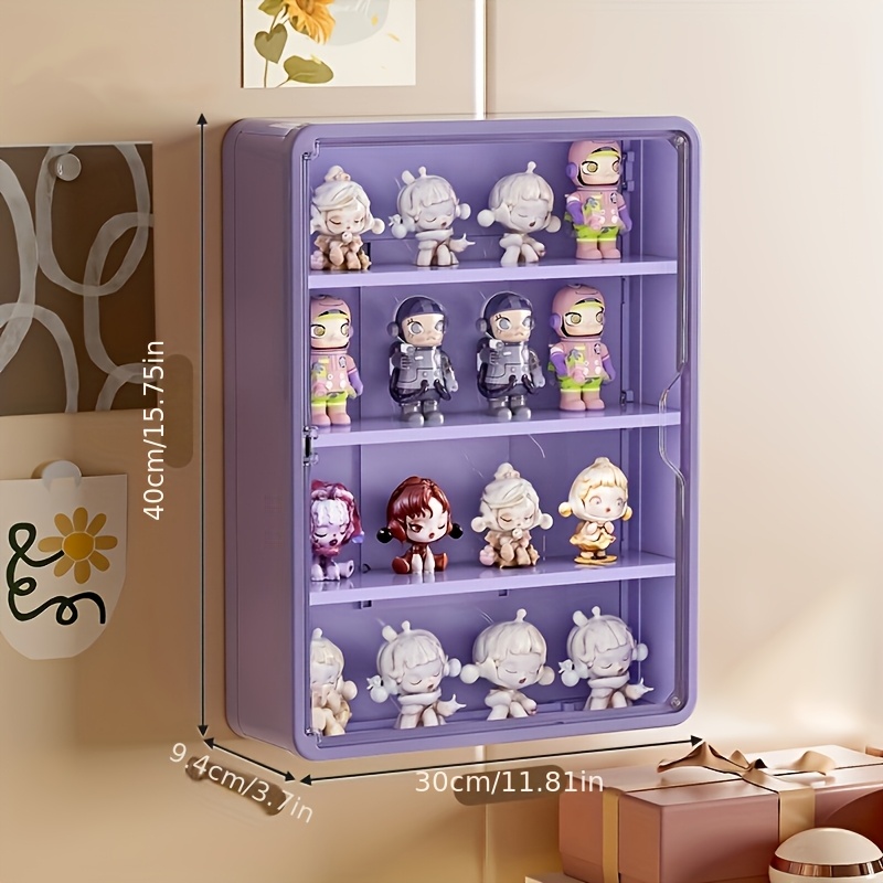 Vitrina De Figuras XiYee – Acrílico Apilable Con 3 Niveles, Capacidad Para 35 Minifiguras, Protección Contra El Polvo, Ideal Para Bloques De Construcción Y Colecciones