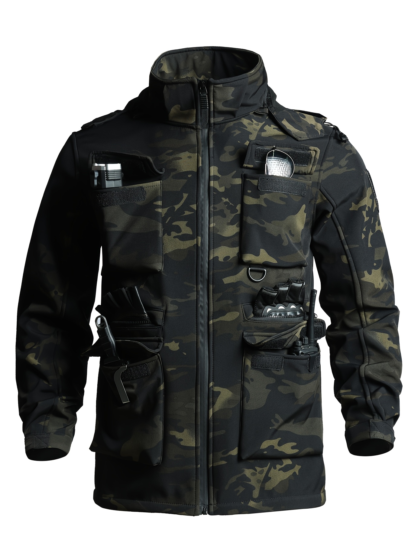 2pcs Outdoor Casual Windbreaker Set for Autumn/Winter