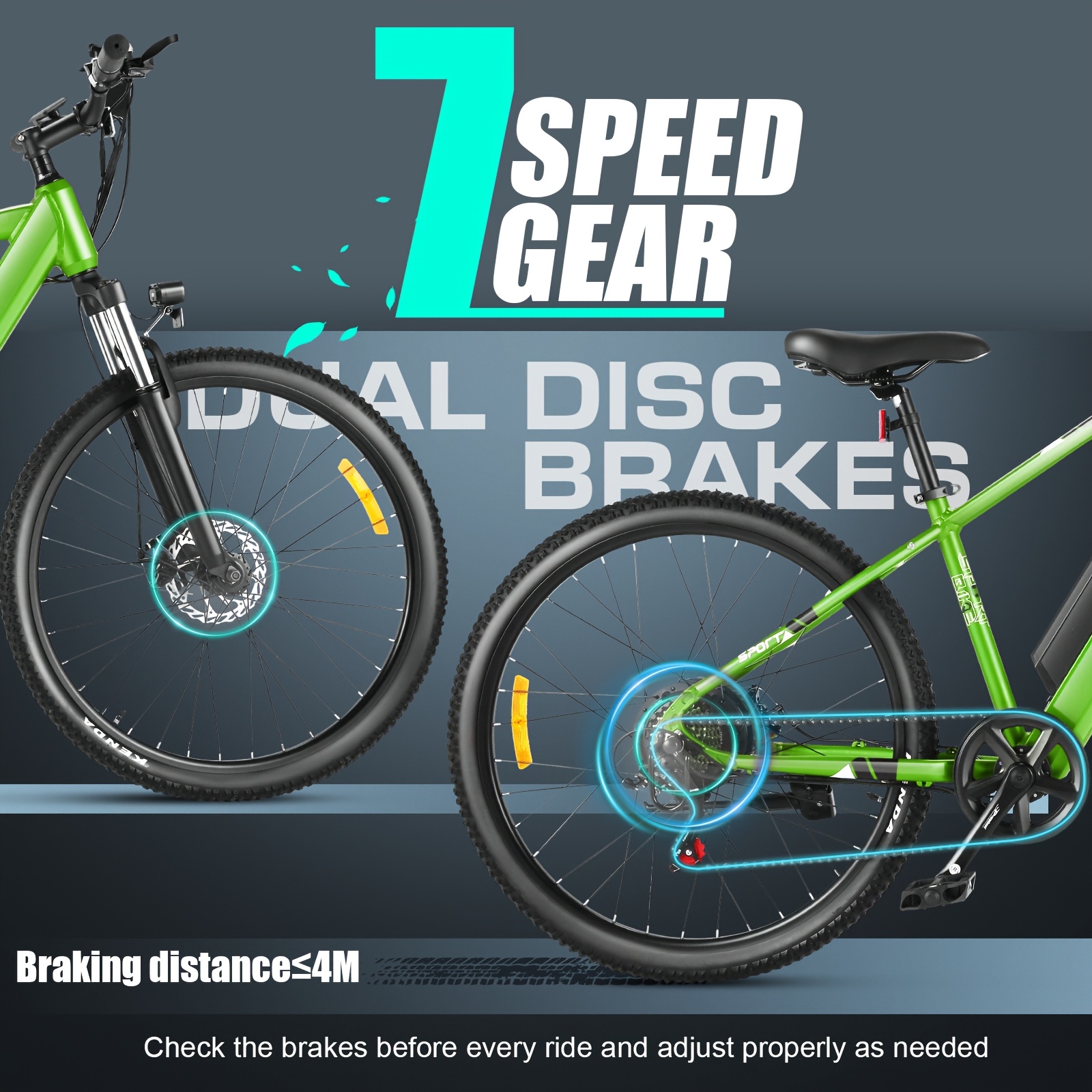 500w electric bicycle 48 4ah removable battery Temu