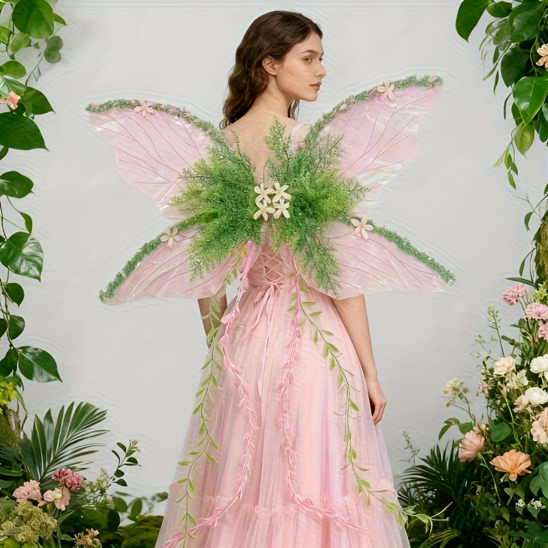 green emerald velvet dress Amazon.com: Womens Pink Fairy Dress (Large/X-Large) - 1 Pc main image 1