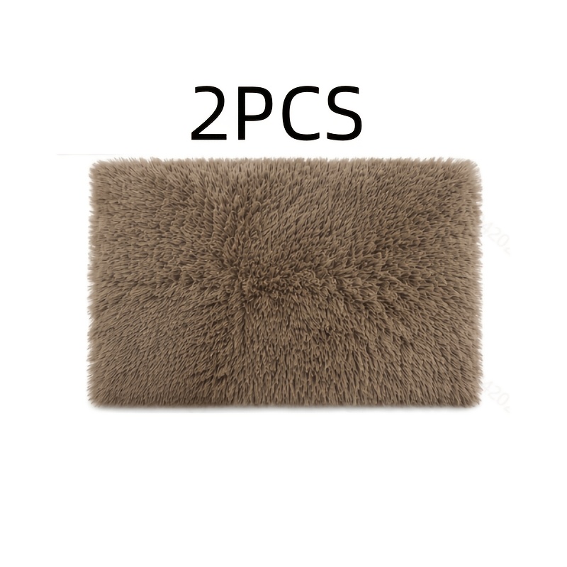 TEMU 2-pack Pet Mats, Thickened And Comfortable Pet Mats, Washable Plush Sleeping Mats, Suitable For Small To Medium-sized Pets, Pet Sleeping Mats