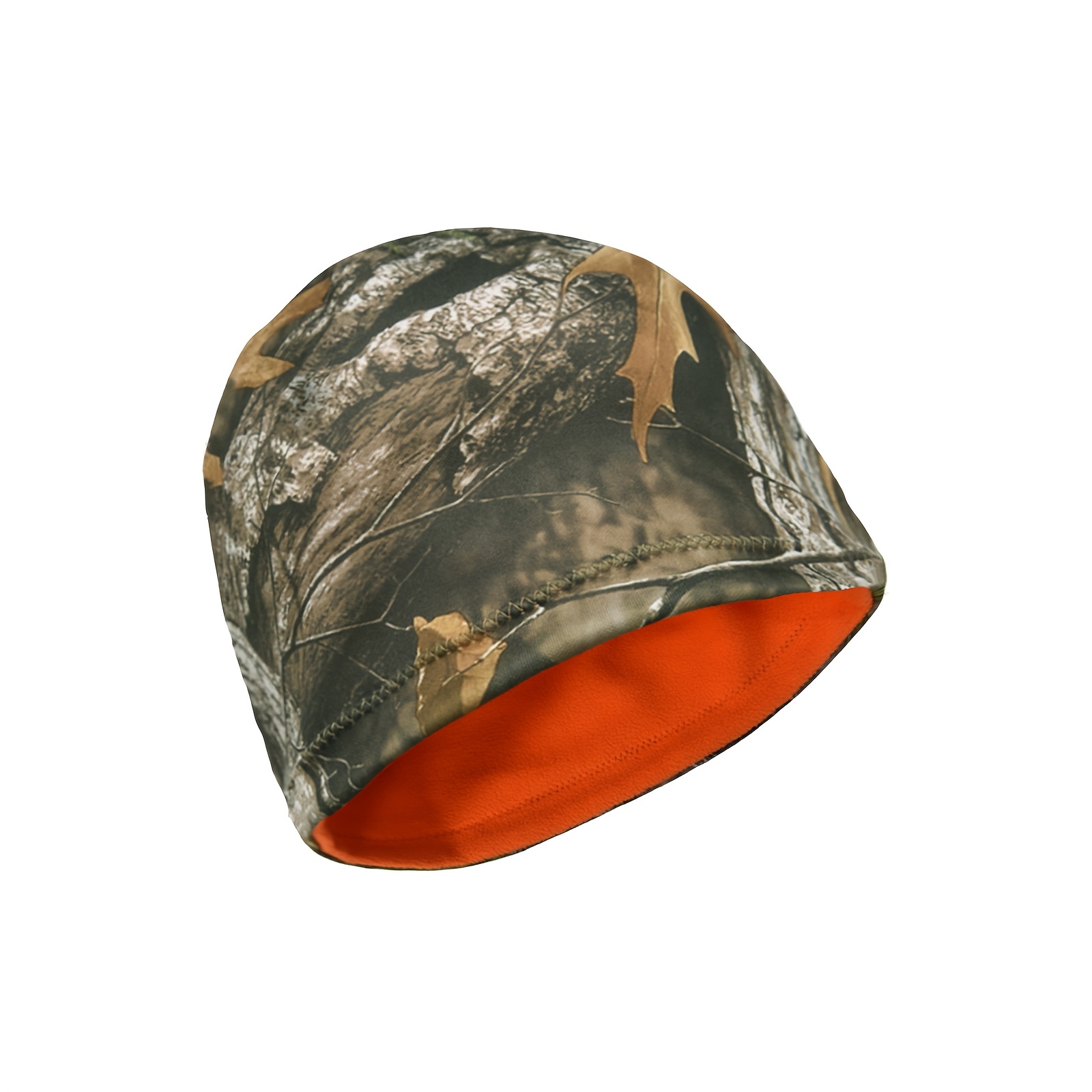 Winter Outdoor Sports Men's Warm Hat .0 Bionic Camouflage Cold-resistant Hat Double-sided Brimless Hat Super Comfortable And Soft