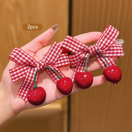two bow hair clips hairpins suitable for daily use affordable hair accessories