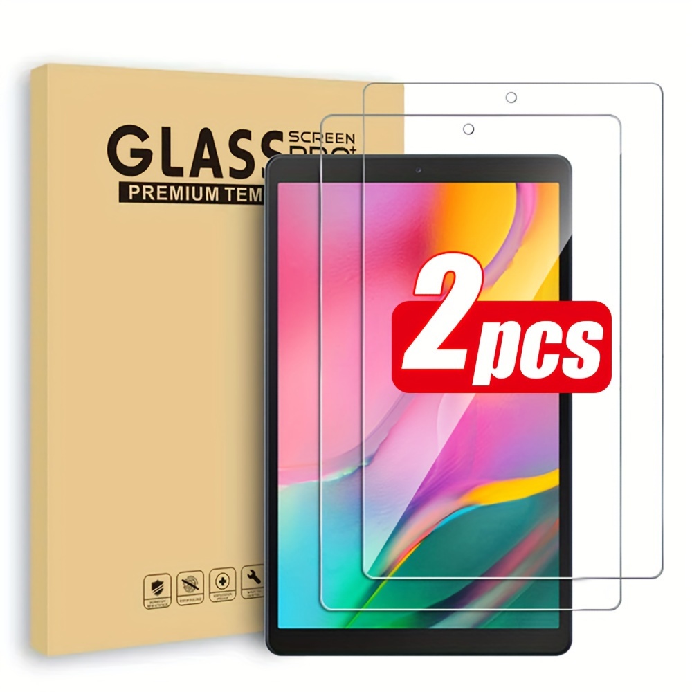 

2-pack Tempered Glass Screen Protector 10.1 (2019 Release) Sm-t515, Anti-scratch, Shatterproof, 9h Hardness, Gloss