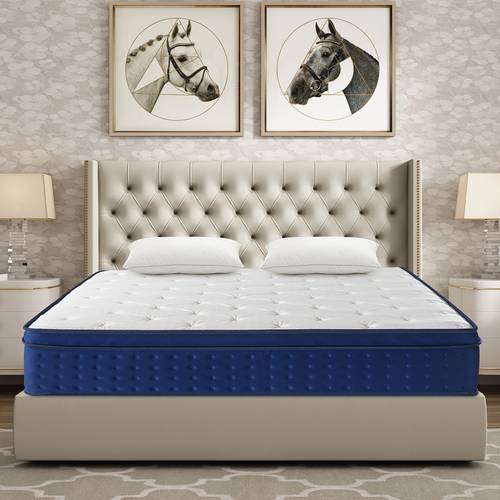 2025 12 14 inch gel memory foam mattresses for support with pocket springs medium firmness twin full queen king sizes in a box easy to assemble special fiberglass free for bedroom
