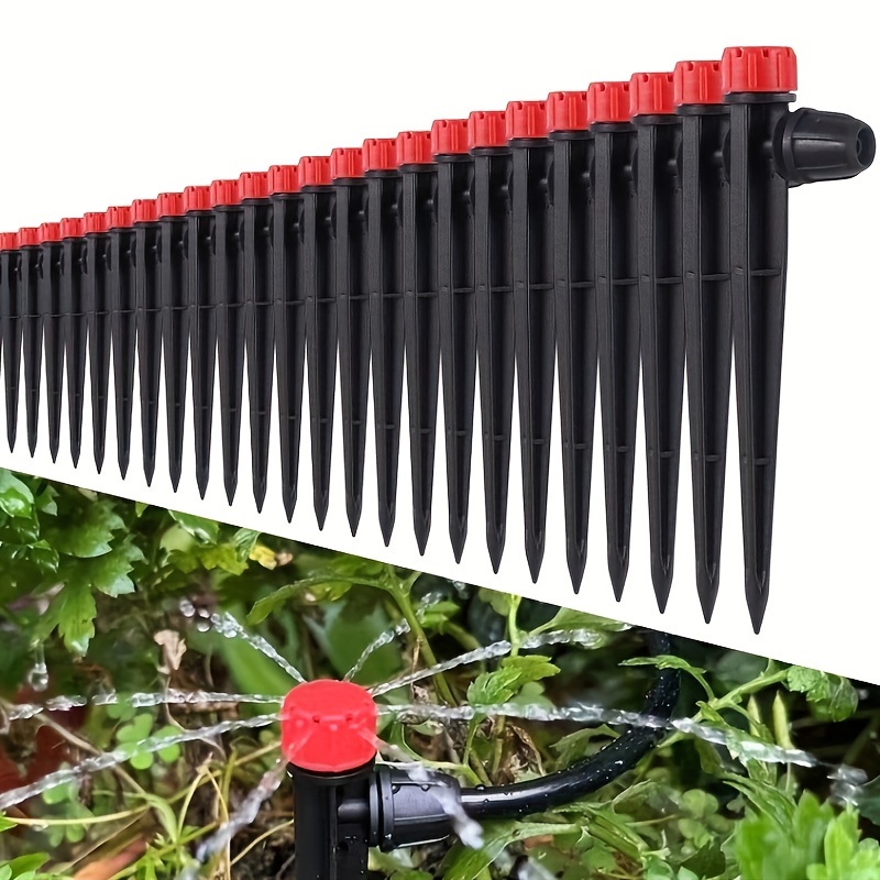 

50pcs Universal Thread Polypropylene Watering Nozzles, 360 8- Sprinkler For , , Shrub Irrigation