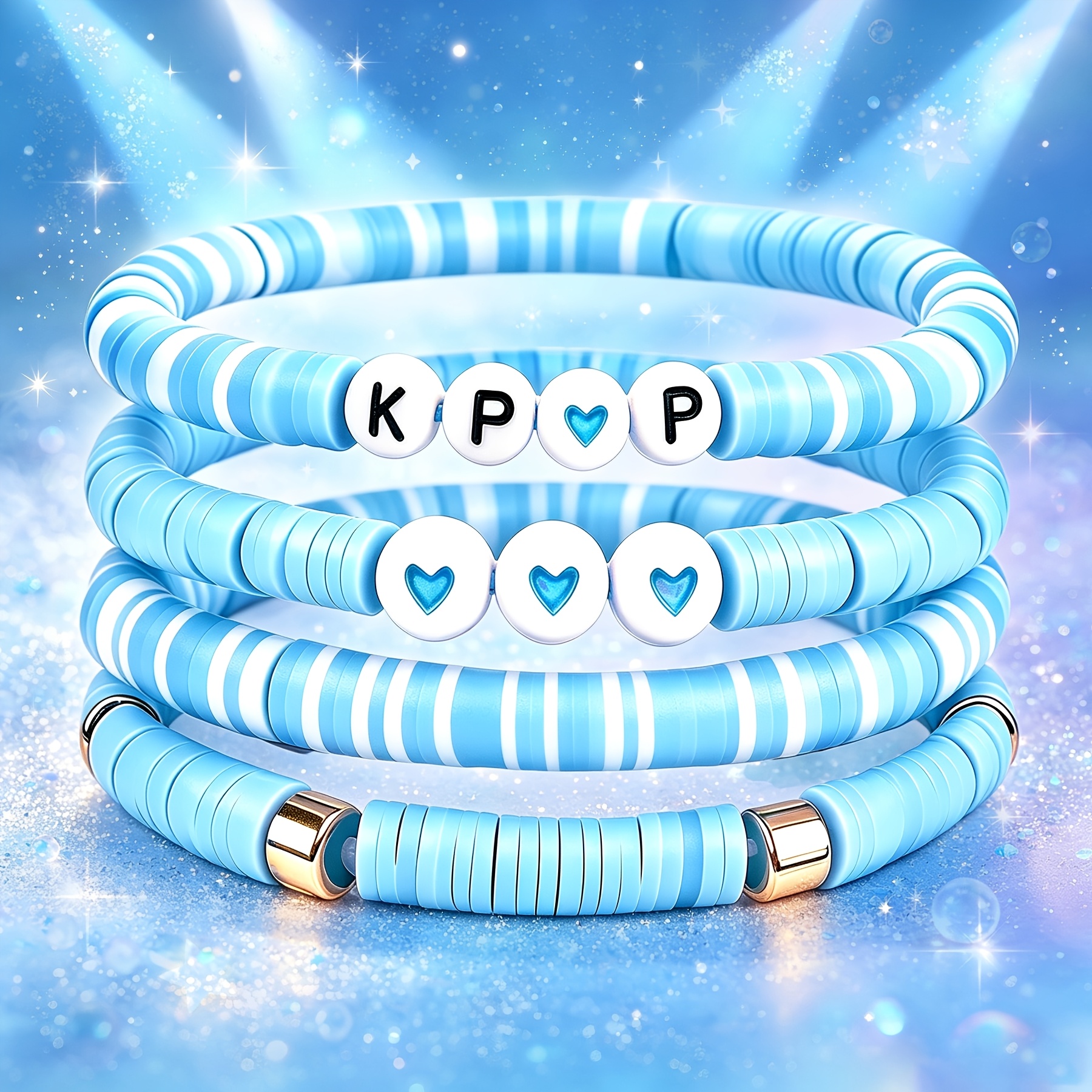 K-pop Friendship Bracelet Set, Ideal for Music Festivals