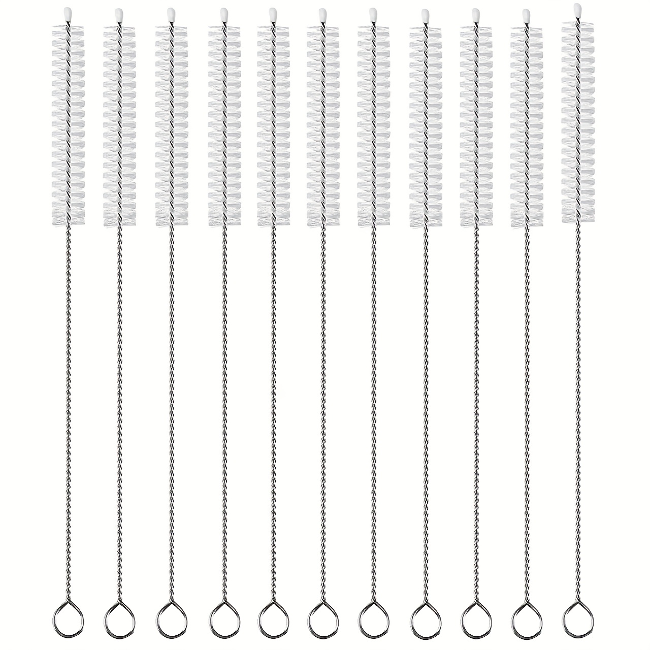 TEMU Brosse de nettoyage pour 9/11 pièces - Nettoyeur de extra long - Convient pour le métal et - Brosse de nettoyage réutilisable pour bouteilles,