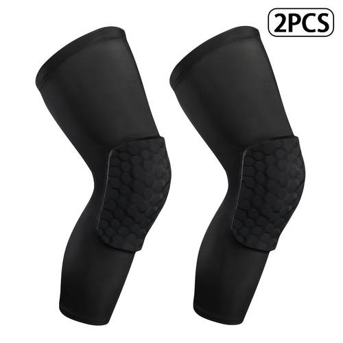 rodilleras elasticidad y transpirables, de compresión de soporte de espuma de para piernas, de compresión con de para rodilleras de baloncesto, adecuadas para voleibol, fútbol, baloncesto, , correr, .