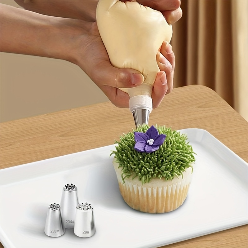 Buttercream 1m And 2d Piping Tip Piping Tip 2d Cake Nozzle 1M 2F