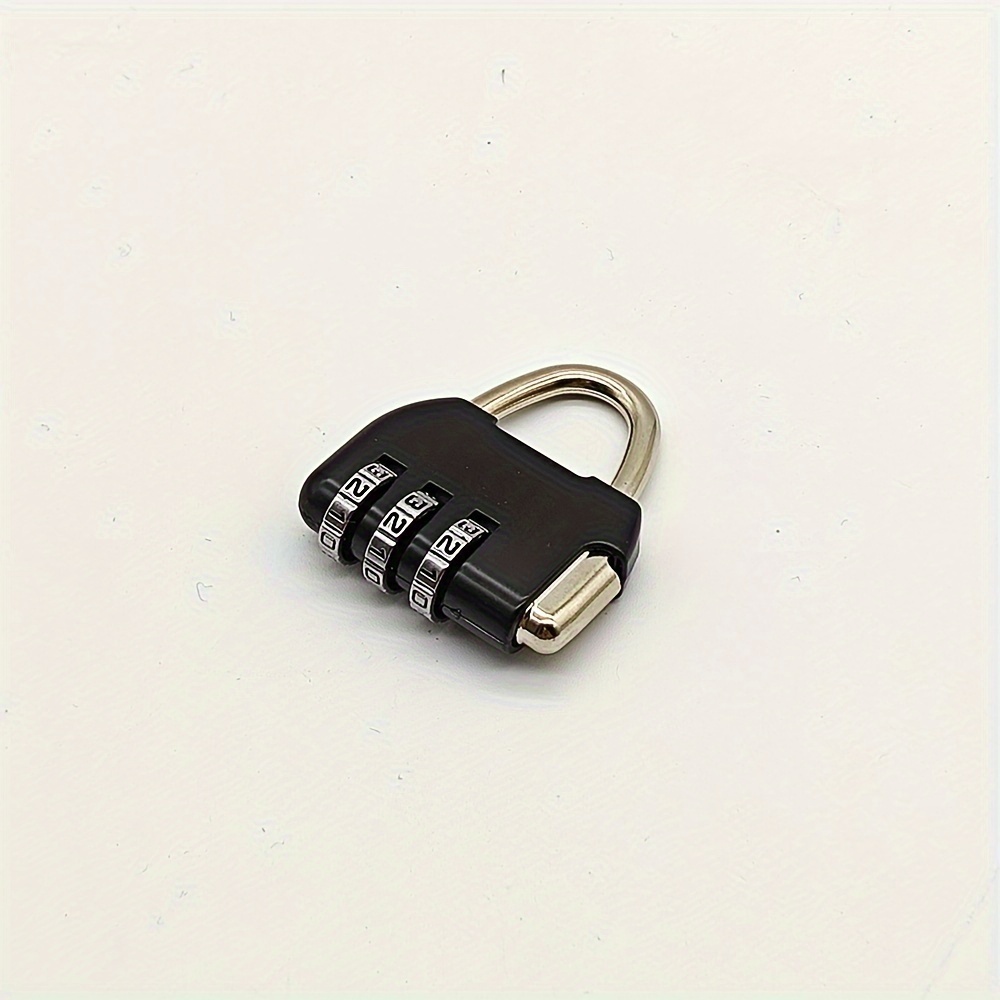 Colorful Alloy -digit Combination Padlock, Backpack-style Travel Suitcase Combination Padlock, Can Protect Your - Suitable For Gym, Keyless Password Input For Cabinet Lock, In Multiple Colors