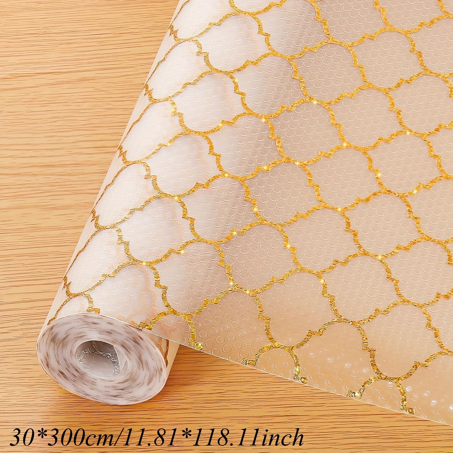 TEMU 1 Roll, Eva Drawer Liner, Adhesive-free Cabinet Mat, Kitchen Cabinet Lining Refrigerator Mat, Drawer Liner, Adhesive-free Non-slip Waterproof