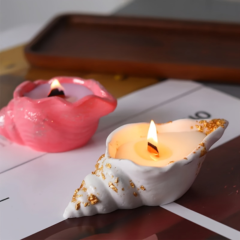 

Diy Conch Silicone Mold - Sea Shell Design For Scented Candles, Storage Boxes & Home Decor Crafts